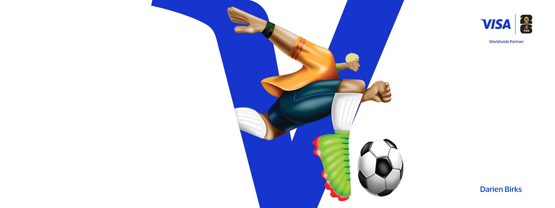 FIFA WORLD CUP koriajapan 大会のペナント Visa and FIFA World Cup Sponsorship | Visa